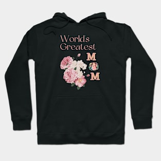 Tribute to Mom - Floral Elegance Hoodie